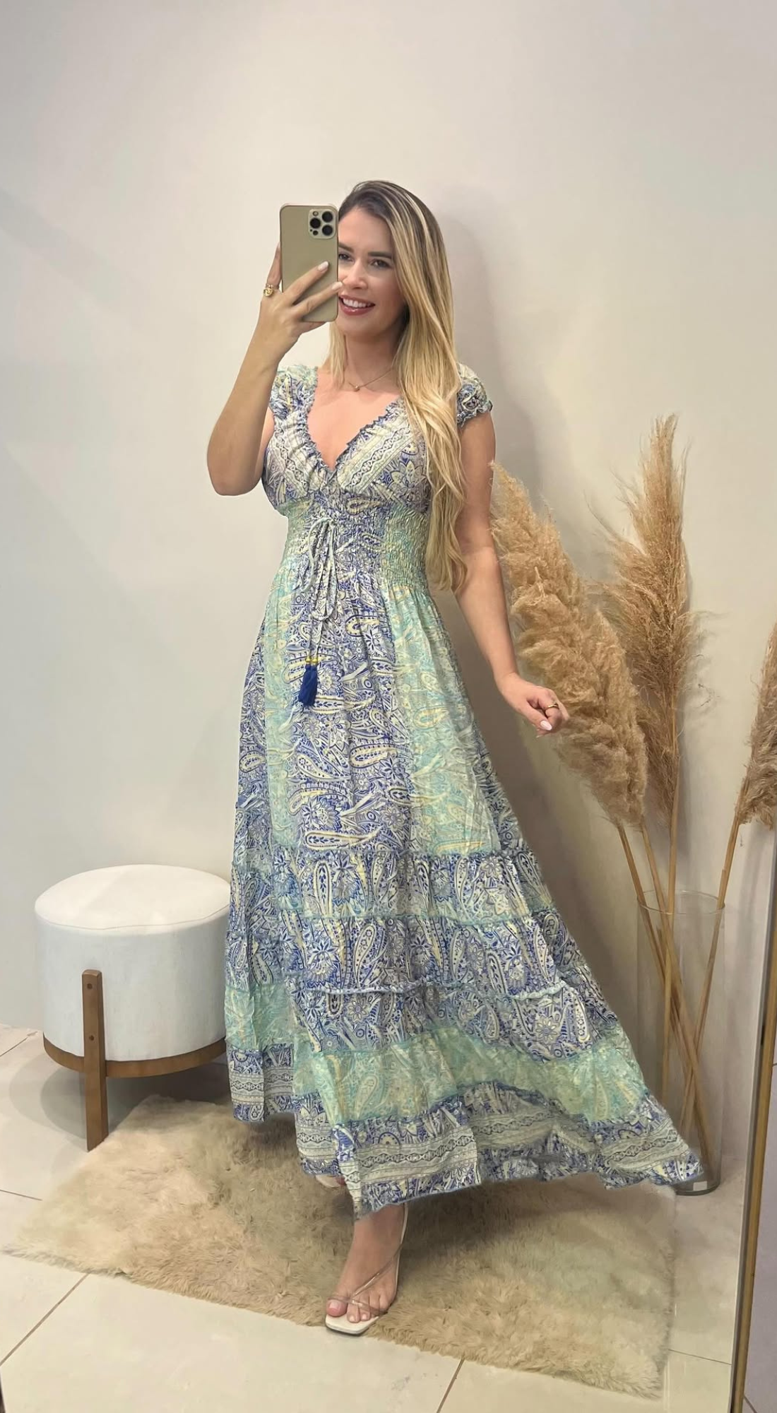 1060 | Vestido Indiano - Longo