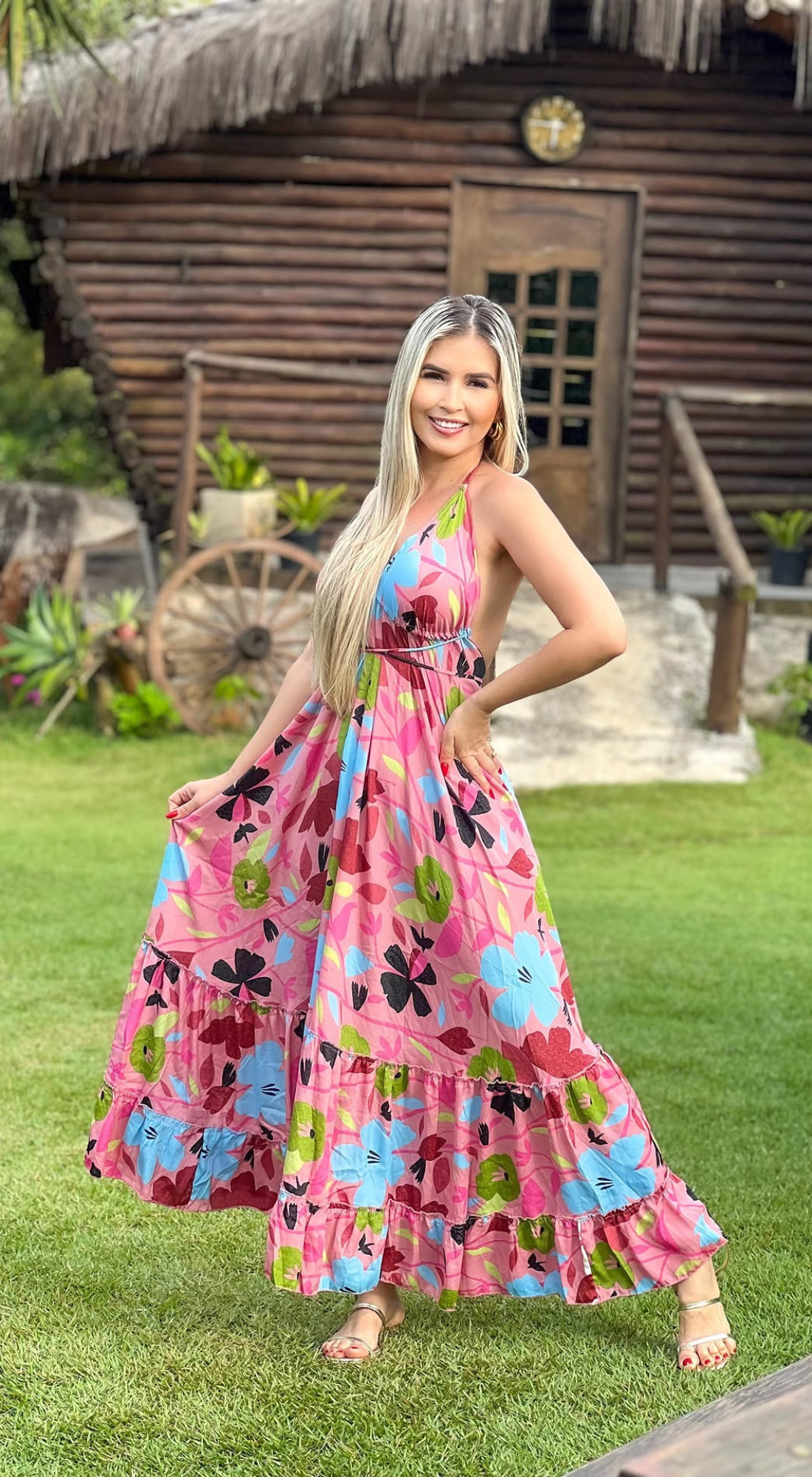 1089 | Vestido Indiano - Longo