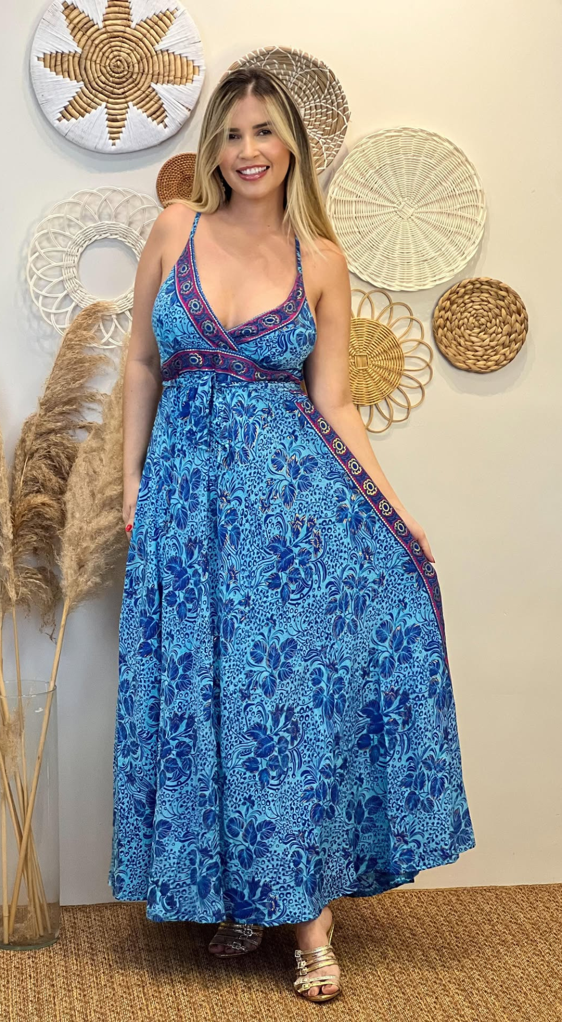 1120 | Vestido Indiano - Longo