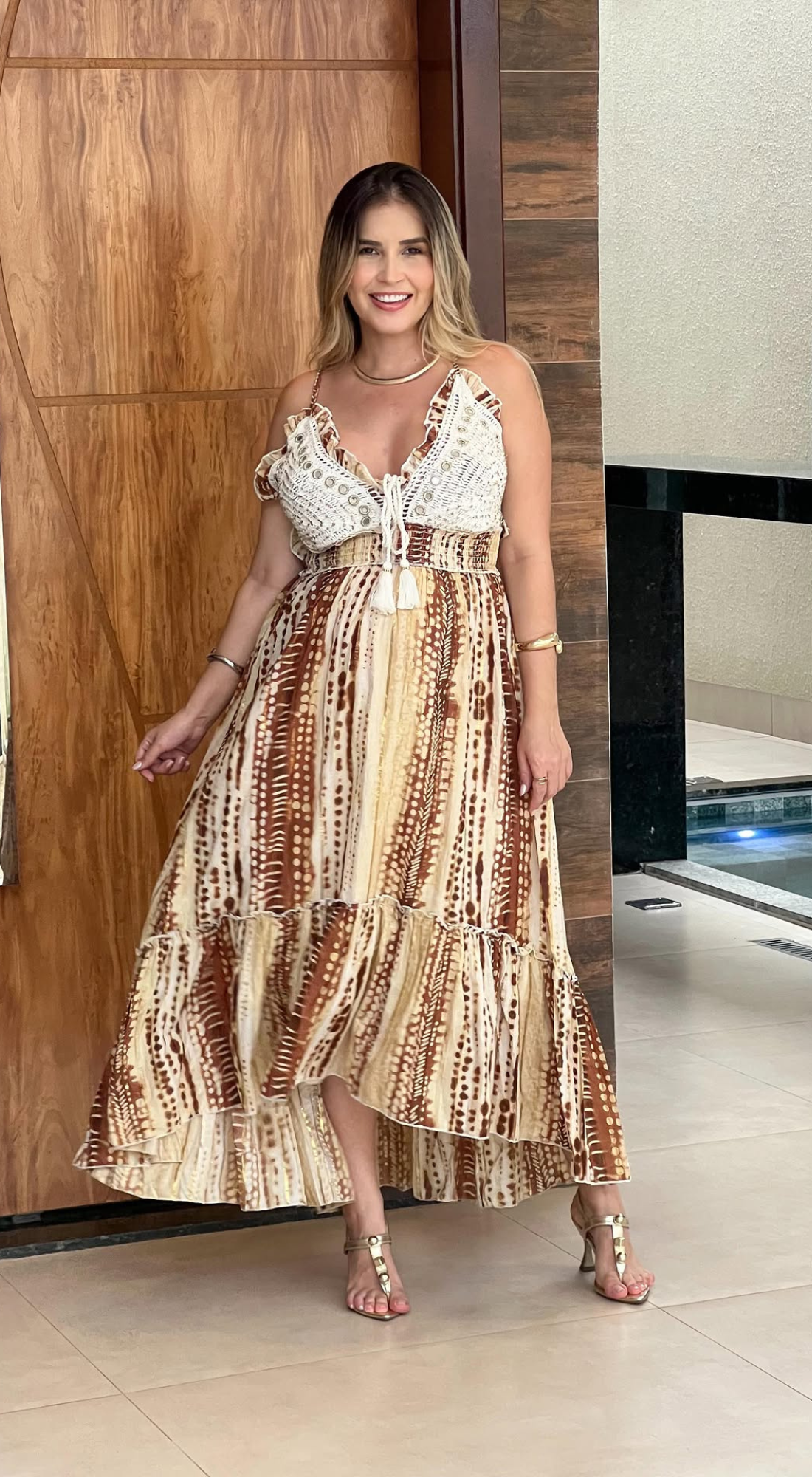 1041 | Vestido Indiano - Longo