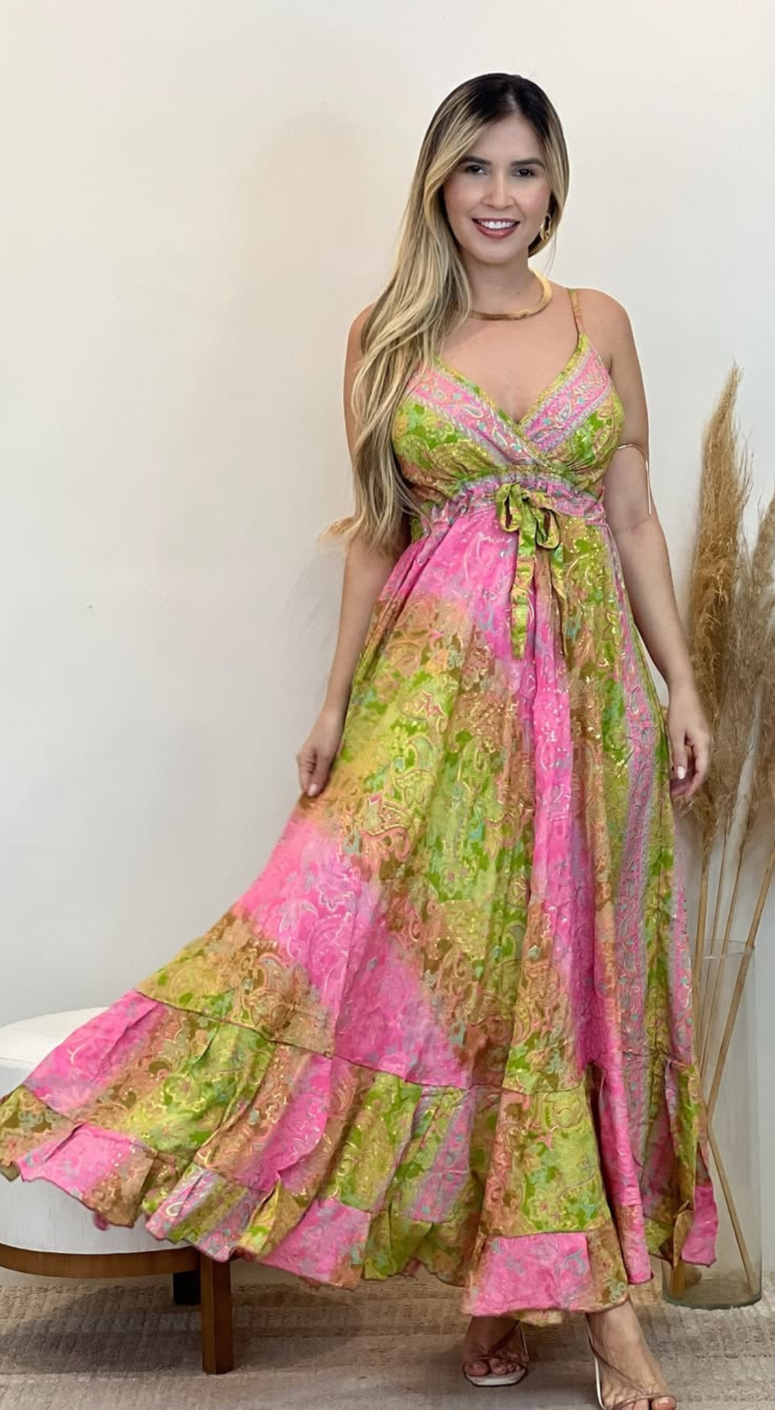 1096 | Vestido Indiano - Longo