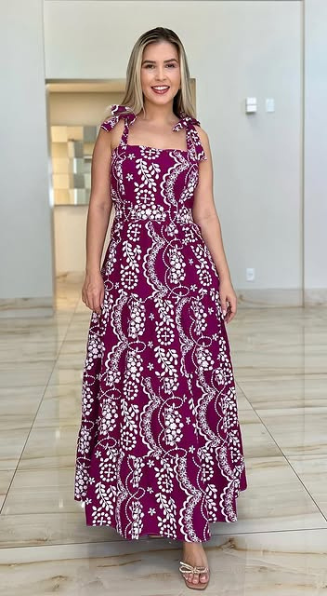 1047 | Vestido Indiano - Longo