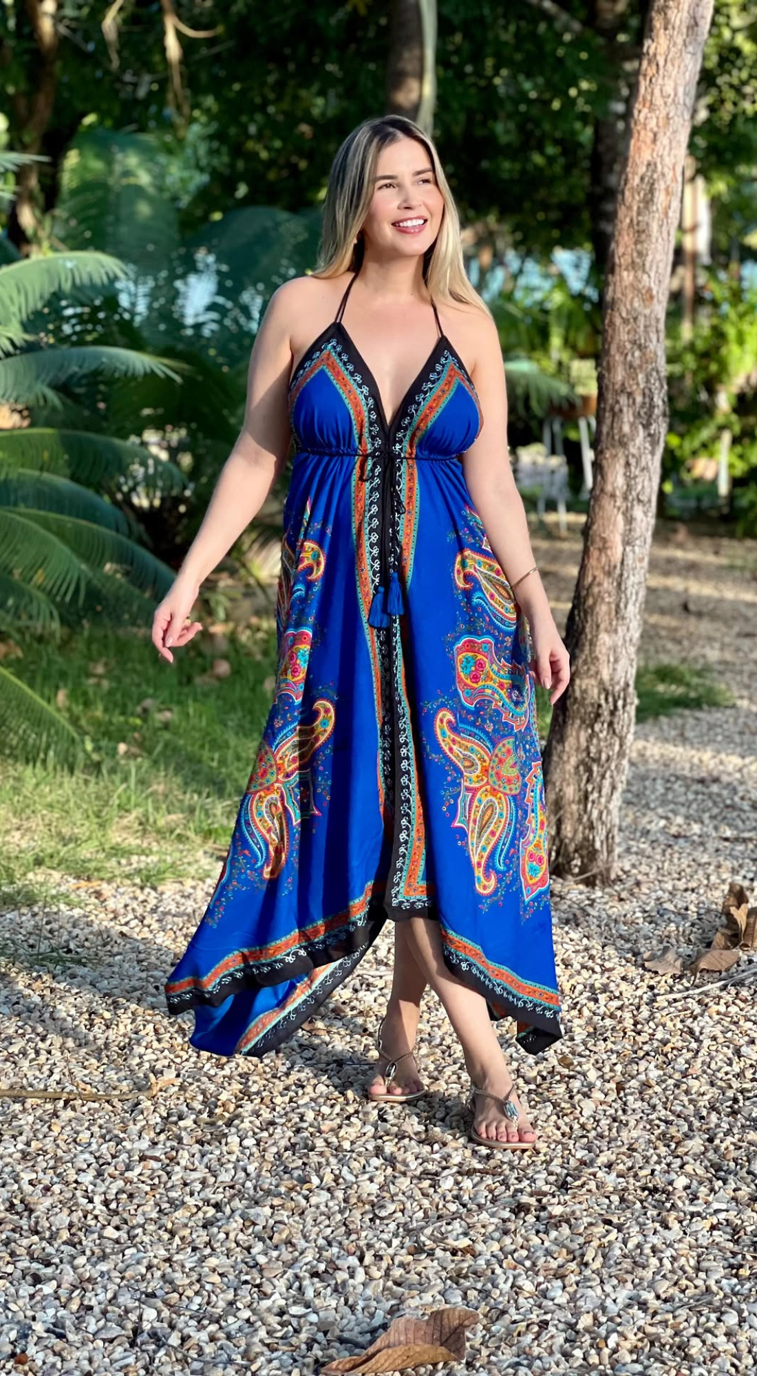 1088 | Vestido Indiano - Longo