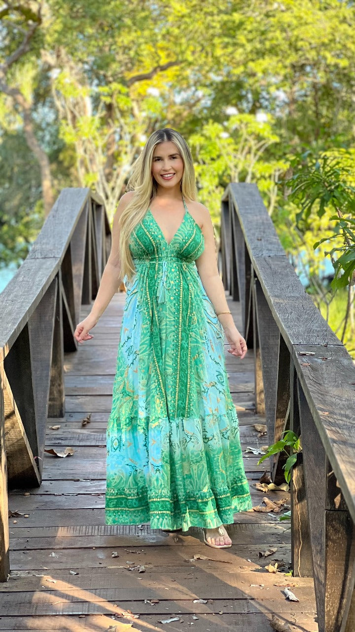1090 | Vestido Indiano - Longo